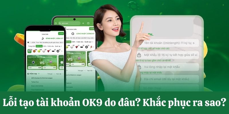 Khắc phục lỗi đăng ký nhanh chóng