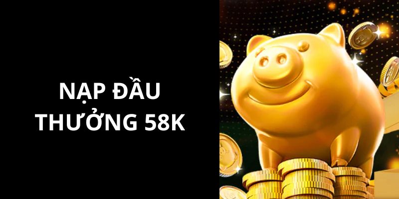 Thông tin giới thiệu về sự kiện nạp lần đầu tặng 58k 